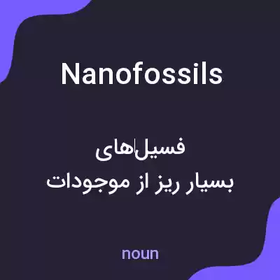 معنی nanofossils به فارسی معنی nanofossils به فارسی