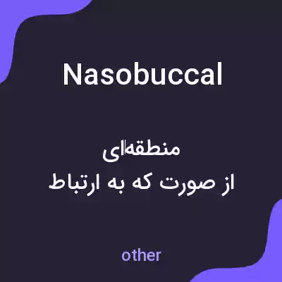 معنی nasobuccal به فارسی معنی nasobuccal به فارسی