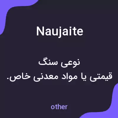 معنی naujaite به فارسی معنی naujaite به فارسی