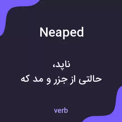 معنی neaped به فارسی معنی neaped به فارسی