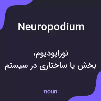 معنی neuropodium به فارسی معنی neuropodium به فارسی