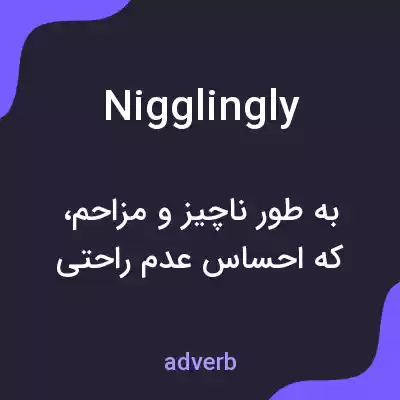 معنی nigglingly به فارسی معنی nigglingly به فارسی