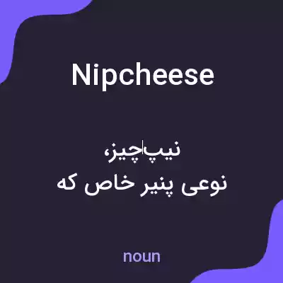 معنی nipcheese به فارسی معنی nipcheese به فارسی