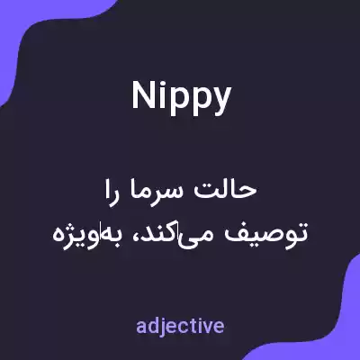 معنی nippy به فارسی معنی nippy به فارسی