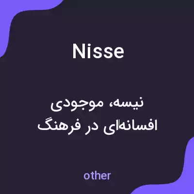 معنی nisse به فارسی معنی nisse به فارسی