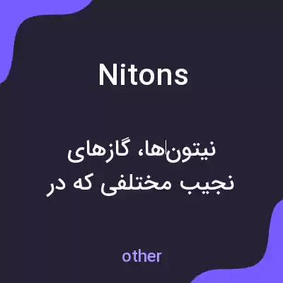 معنی nitons به فارسی معنی nitons به فارسی