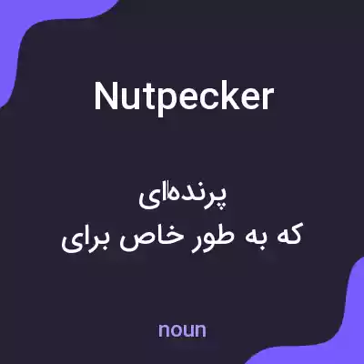 معنی nutpecker به فارسی معنی nutpecker به فارسی