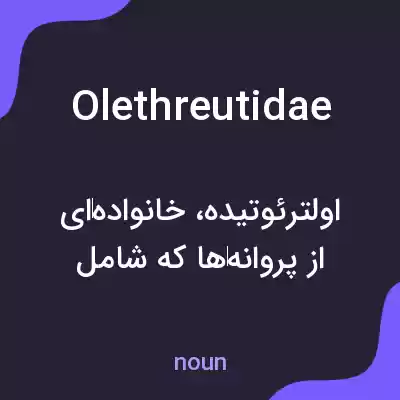 معنی olethreutidae به فارسی معنی olethreutidae به فارسی