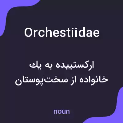 معنی orchestiidae به فارسی معنی orchestiidae به فارسی