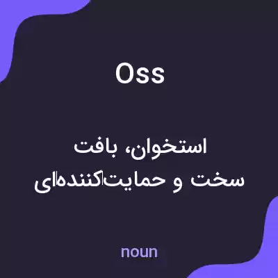 معنی oss به فارسی