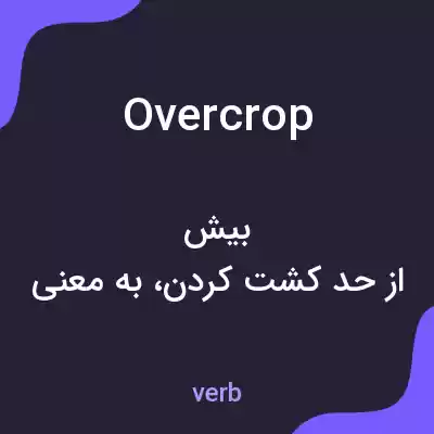 معنی overcrop به فارسی معنی overcrop به فارسی