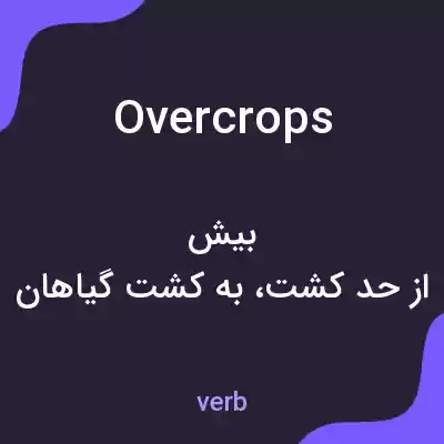 معنی overcrops به فارسی معنی overcrops به فارسی