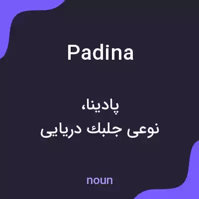 معنی padina به فارسی معنی padina به فارسی