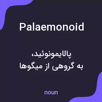 معنی palaemonoid به فارسی معنی palaemonoid به فارسی
