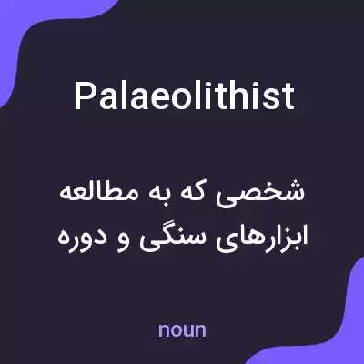 معنی palaeolithist به فارسی معنی palaeolithist به فارسی
