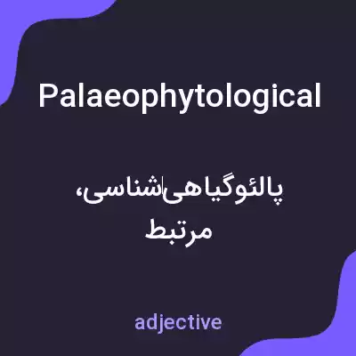 معنی palaeophytological به فارسی معنی palaeophytological به فارسی