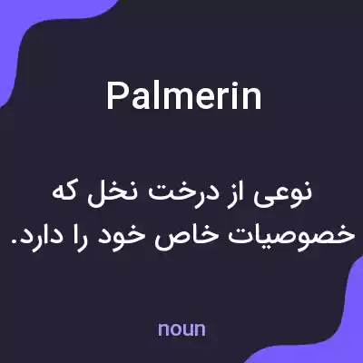 معنی palmerin به فارسی معنی palmerin به فارسی