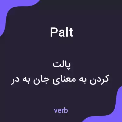 معنی palt به فارسی معنی palt به فارسی