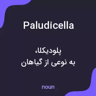 معنی paludicella به فارسی معنی paludicella به فارسی