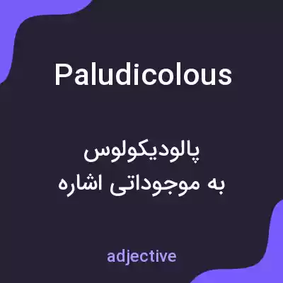 معنی paludicolous به فارسی معنی paludicolous به فارسی