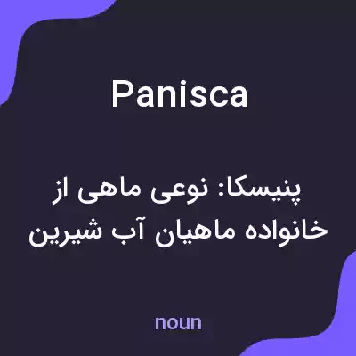 معنی panisca به فارسی معنی panisca به فارسی