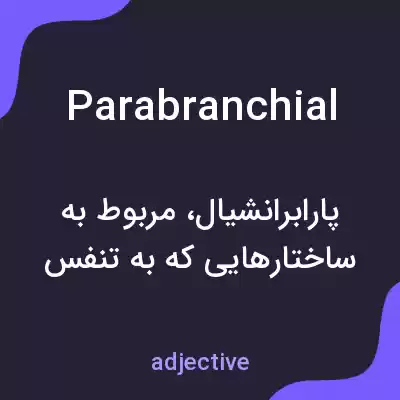 معنی parabranchial به فارسی معنی parabranchial به فارسی