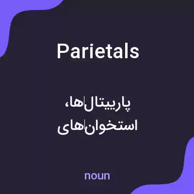 معنی parietals به فارسی معنی parietals به فارسی