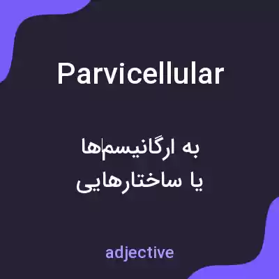 معنی parvicellular به فارسی معنی parvicellular به فارسی