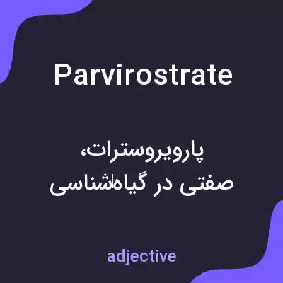 معنی parvirostrate به فارسی معنی parvirostrate به فارسی