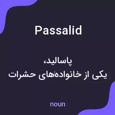 معنی passalid به فارسی معنی passalid به فارسی