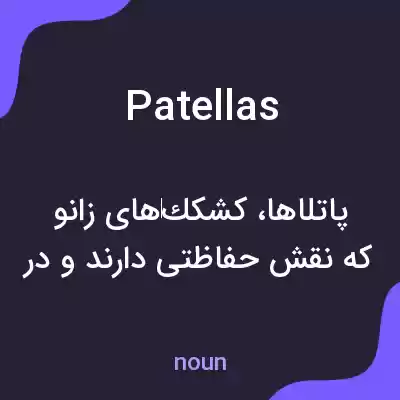 معنی patellas به فارسی معنی patellas به فارسی