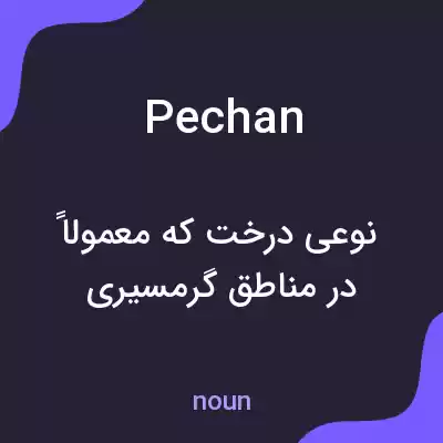 معنی pechan به فارسی معنی pechan به فارسی