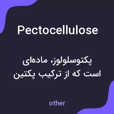 معنی pectocellulose به فارسی معنی pectocellulose به فارسی