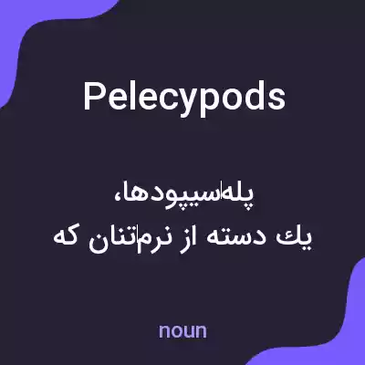 معنی pelecypods به فارسی معنی pelecypods به فارسی