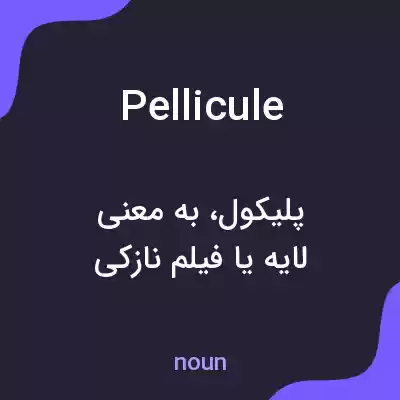 معنی pellicule به فارسی معنی pellicule به فارسی