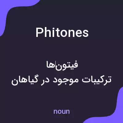 معنی phitones به فارسی معنی phitones به فارسی