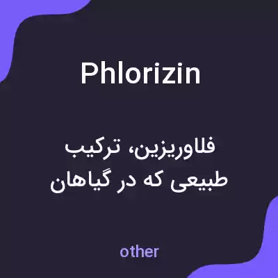 معنی phlorizin به فارسی معنی phlorizin به فارسی