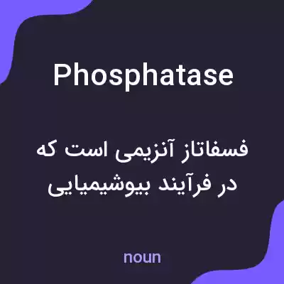 معنی phosphatase به فارسی معنی phosphatase به فارسی