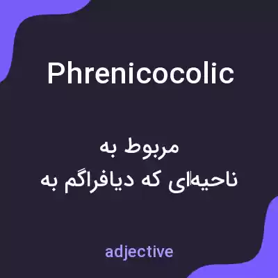 معنی phrenicocolic به فارسی معنی phrenicocolic به فارسی