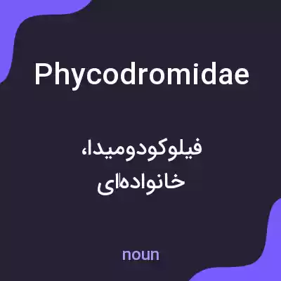 معنی phycodromidae به فارسی معنی phycodromidae به فارسی