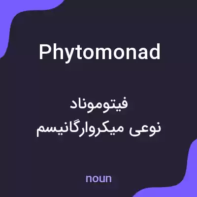 معنی phytomonad به فارسی معنی phytomonad به فارسی