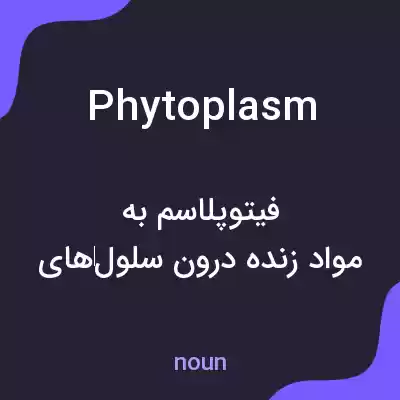 معنی phytoplasm به فارسی معنی phytoplasm به فارسی