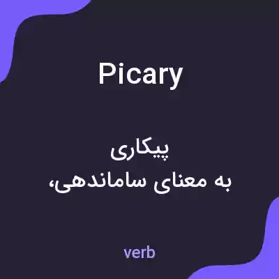 معنی picary به فارسی