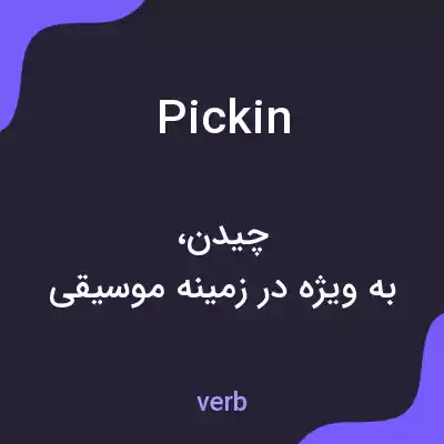 معنی pickin به فارسی معنی pickin به فارسی