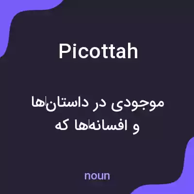 معنی picottah به فارسی معنی picottah به فارسی