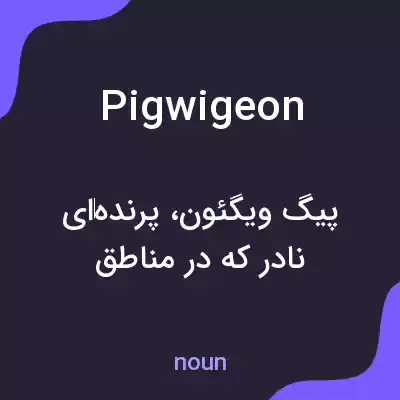 معنی pigwigeon به فارسی معنی pigwigeon به فارسی