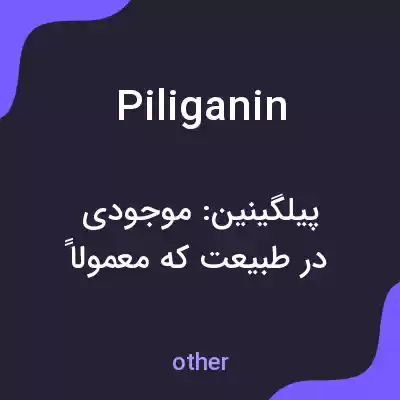 معنی piliganin به فارسی معنی piliganin به فارسی