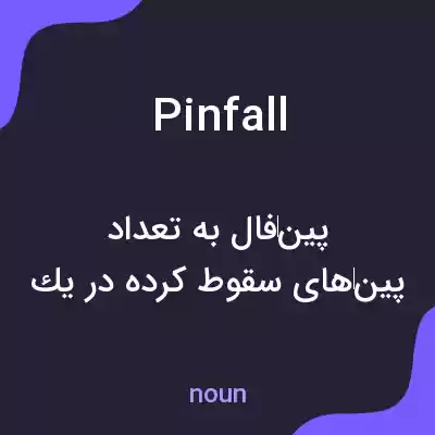 معنی pinfall به فارسی معنی pinfall به فارسی