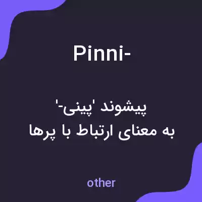 معنی pinni- به فارسی معنی pinni- به فارسی