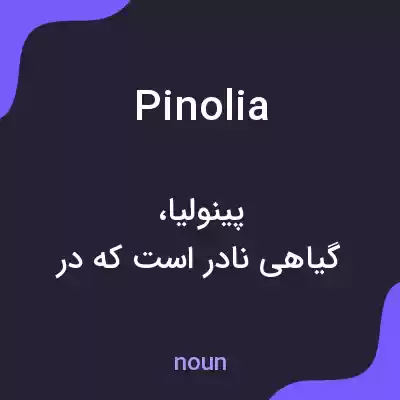 معنی pinolia به فارسی معنی pinolia به فارسی